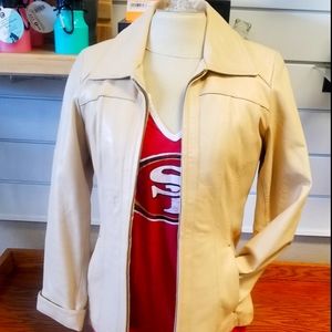 Company Ellen tracy leather jacket